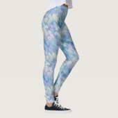 Leggings Turquoise Blue Floral Delft (Droite)