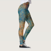Leggings Turquoise Cooper Patina (Droite)
