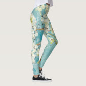 Leggings Turquoise vivante (Droite)