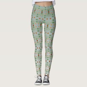 Leggings turquoises