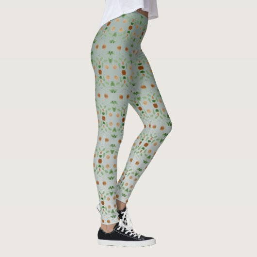 Leggings turquoises (Droite)