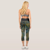 Leggings turquoises, Gold, White et Black Oils (Verso)