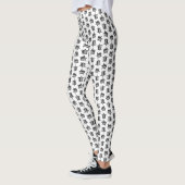 Leggings Turtle de la mer classique Imprimer COULEUR ARRIÈR (Gauche)