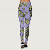 Leggings Turtle Earth Moon Maureen Girard Whimsical (Dos)