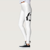 Leggings TWO FACE white＃001 (Gauche)