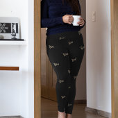 Leggings Typographie du bol d'Halloween