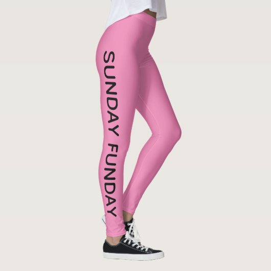 Leggings typographie simple et chic de SUNDAY FUNDAY | (Droite)