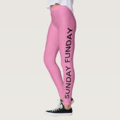 Leggings typographie simple et chic de SUNDAY FUNDAY | (Gauche)