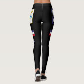 Leggings U.S. Drapeau des Îles Vierges (Dos)