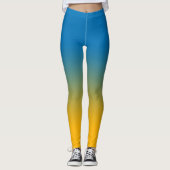 Leggings Ukraine, couleurs de la liberté (Devant)