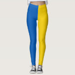 Leggings Ukraine Drapeau bleu jaune<br><div class="desc">Des leggings modernes et minimes avec Drapeau de l'Ukraine ornés de rayures jaunes et bleues. Ces légendes du drapeau ukrainien sont entièrement personnalisables : créez votre propre cadeau unique en choisissant facilement n'importe quelle couleur, en ajoutant du texte, de la photo, du clipart et des éléments graphiques. Ouvrez l'éditeur de...</div>