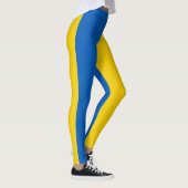 Leggings Ukraine Drapeau bleu jaune (Droite)