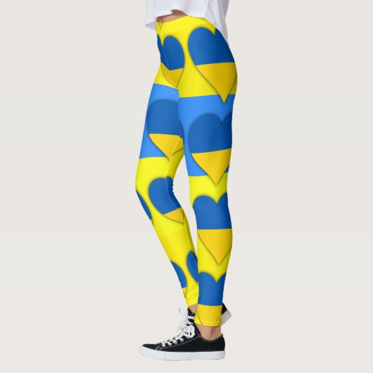 Leggings Ukraine Drapeau bleu jaune Thunder_Cove  (Gauche)