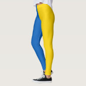 Leggings Ukraine Drapeau bleu jaune ukrainien (Gauche)