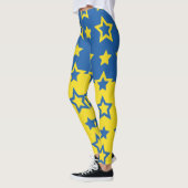 Leggings Ukraine Drapeau Patriotique ukrainien (Gauche)