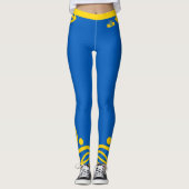 Leggings Ukraine & drapeau ukrainien mode, vacances / sport (Devant)