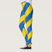 Leggings Ukrainien de drapeau de l'Ukraine patriotique (Gauche)