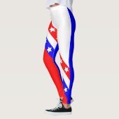 Leggings Ultimate American Patriot USA Étoiles et rayures (Gauche)