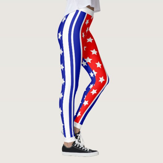 Leggings Ultimate American Patriot USA Étoiles et rayures (Droite)
