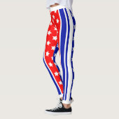 Leggings Ultimate American Patriot USA Étoiles et rayures (Gauche)