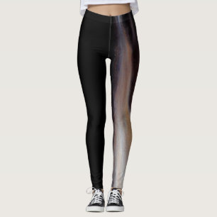 Leggings Un aperçu des guêtres de danse d'abrégé sur bl