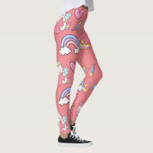Leggings Un Arc-en-ciel magique Unicorn Motif fête d'annive (Droite)