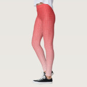 Leggings un arrière - plan rouge et blanc avec de petits ca (Gauche)