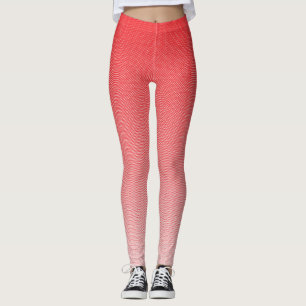 Leggings un arrière - plan rouge et blanc avec de petits ca