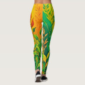 Leggings Un Art Vert Chaud (Dos)