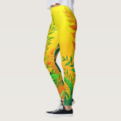 Leggings Un Art Vert Chaud (Gauche)