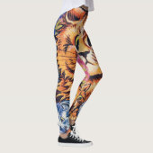 Leggings Un chat avec ses chatons par Louis Wain (Droite)