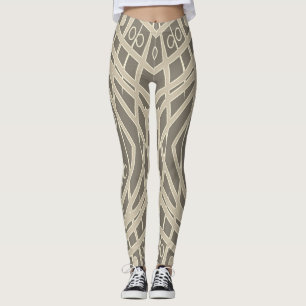 Leggings Un chavron transparent "Ratti_Creative_Arts" Leggi