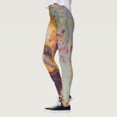 Leggings Un clown doux jouant du violon (Gauche)