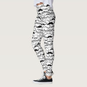 Leggings Un club des messieurs. Motif 2 de moustache (Gauche)