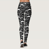 Leggings Un club des messieurs. Motif de moustache (Dos)