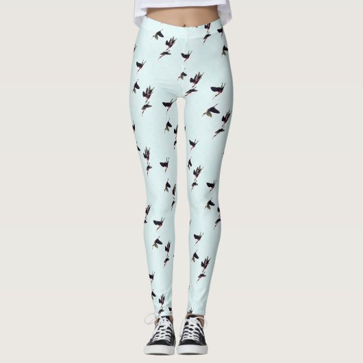 Leggings Un coin d'imbéciles en vol (Devant)