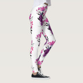 Leggings Un design de fleurs coloré tendance (Droite)