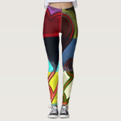 Leggings Un design fou pour les braves (Devant)