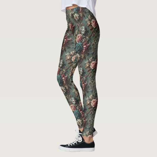 Leggings Un Dirge Dérangé - Victorien Gothique (Gauche)