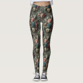 Leggings Un Dirge Dérangé - Victorien Gothique (Devant)