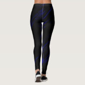 Leggings Un filet bleu (Dos)