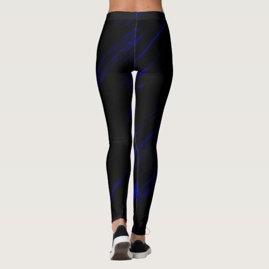 Leggings Un filet bleu (Dos)