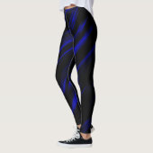 Leggings Un filet bleu (Gauche)