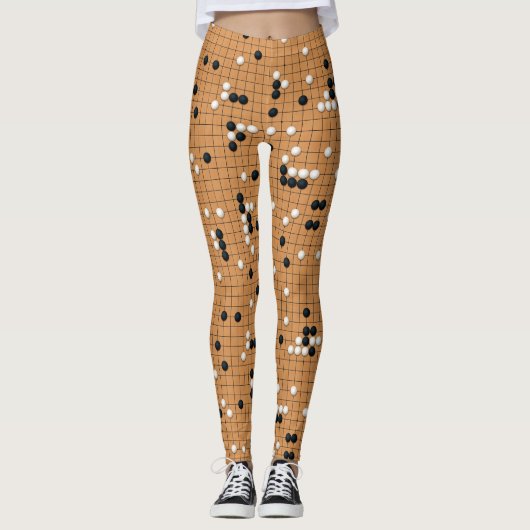 Leggings Un jeu de Go (Devant)