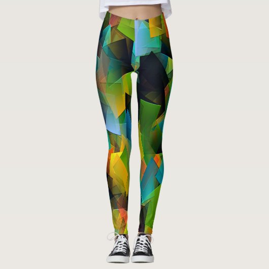 Leggings Un jour d'automne orageux.... (Devant)