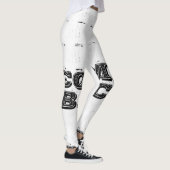 Leggings Un mélange de charme vintage (Droite)