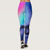 Leggings Un million de rêves - L'Aurora boréale (Dos)