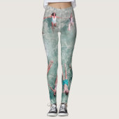 Leggings "Un moment amusant dans la mer" (Devant)