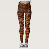 Leggings Un motif ancien 2 Femmes (Devant)