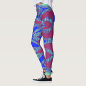 Leggings Un multicolore unique "Ratti_Creative_Arts" (Gauche)